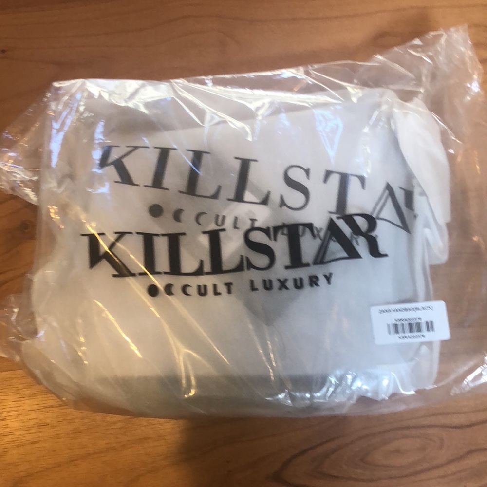 killstar Bat Pentagramn Zana Handbag purse nwt - Picture 6 of 12